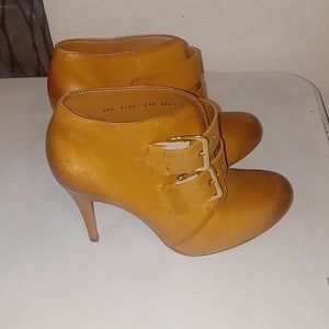 ANDREA brown ankle boots